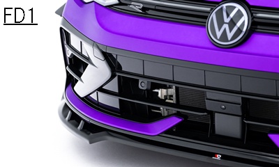 MAXTON design フロントスプリッター フォルクスワーゲン ゴルフ