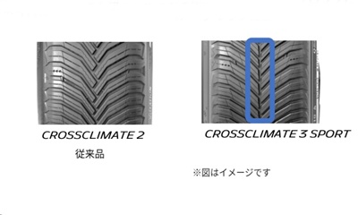 MICHELIN CROSSCLIMATE 3 SPORT 225/40R18 92Y XL タイヤ交換【ご来店