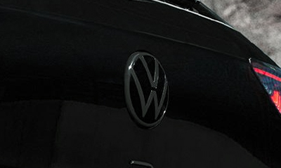 VW Golf8.5 R Black Edition Rear VW EMBLEM VW AUDIエンブレム