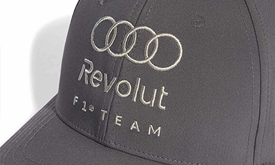 Audi Formula 1 F1チームベースボールキャップ（グレイストレータ